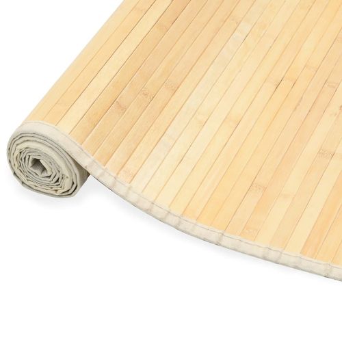 vidaXL Rug Bamboo 80x200 cm Natural