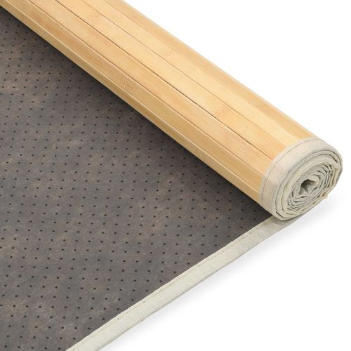 vidaXL Rug Bamboo 80x200 cm Natural