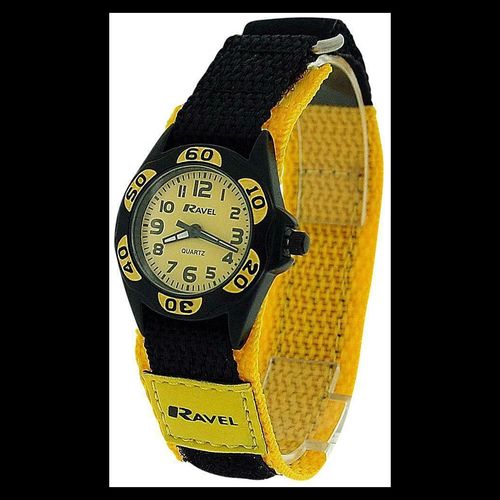Ravel Children Velcro Nylon Watch Available Multiple Colour & Design R1507