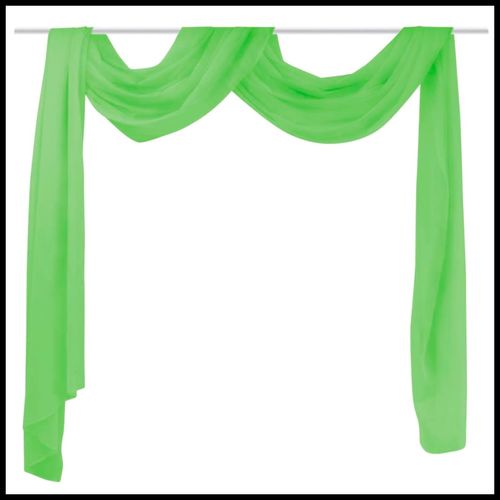 vidaXL Voile Drape 140x600 cm Royal Blue