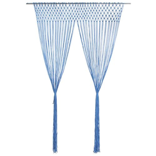 vidaXL Macrame Curtain Taupe 140x240 cm Cotton