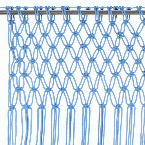 vidaXL Macrame Curtain Taupe 140x240 cm Cotton