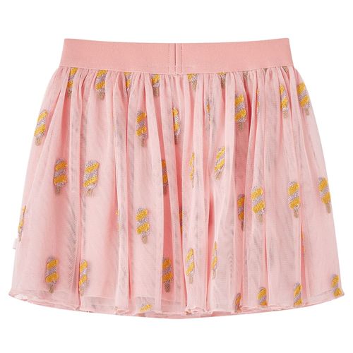 Kids’ Skirt with Tulle Light Pink 92