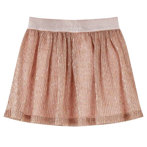 Kids’ Skirt with Glitters Soft Pink 140