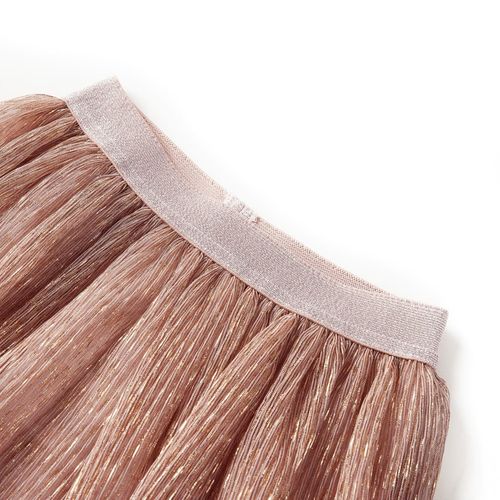 Kids’ Skirt with Glitters Soft Pink 140