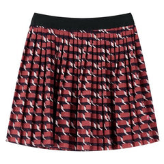 Kids’ Pleated Skirt with Glitter Navy 92