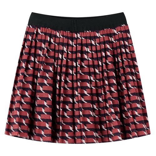 Kids’ Pleated Skirt with Glitter Navy 92
