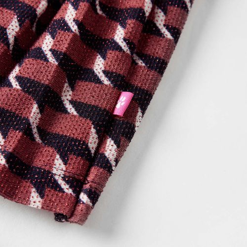 Kids’ Pleated Skirt with Glitter Navy 92