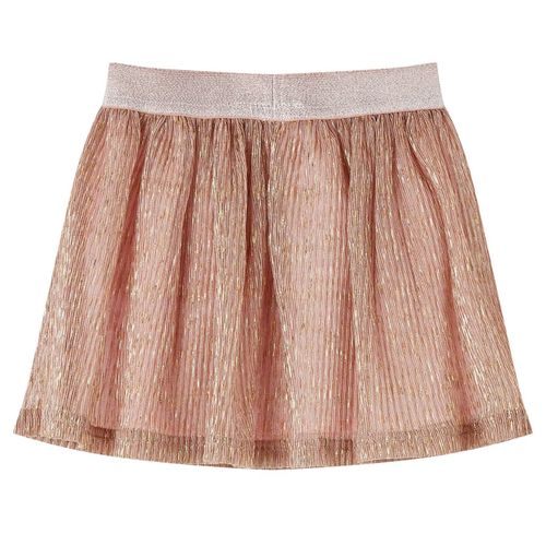 Kids’ Skirt with Glitters Soft Pink 140