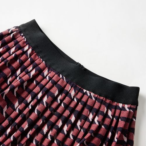 Kids’ Pleated Skirt with Glitter Navy 92
