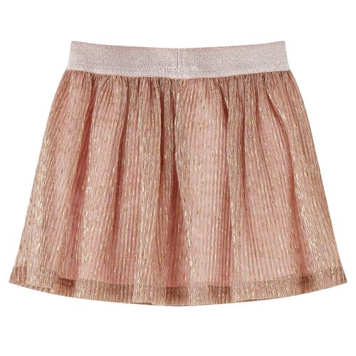 Kids’ Skirt with Glitters Soft Pink 140