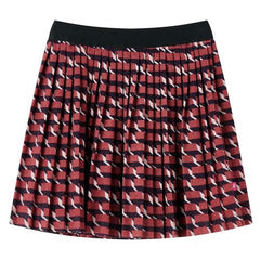 Kids’ Pleated Skirt with Glitter Navy 92