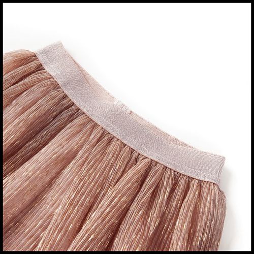Kids’ Skirt with Glitters Soft Pink 140