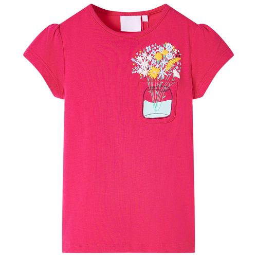 Kids’ T-shirt Bright Pink 92 - pink / 116 (5-6y)