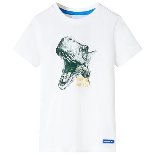 Kids’ T-shirt Red 92 - ecru / 104 (3-4y)