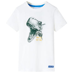 Kids’ T-shirt Red 92 - ecru / 104 (3-4y)