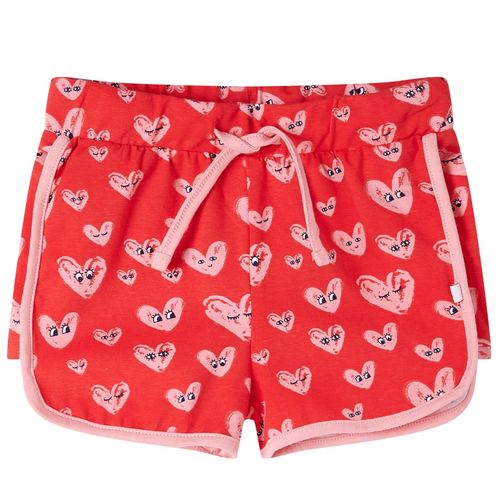 Kids’ Shorts with Drawstring Red 92 - 104 (3-4y)
