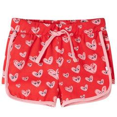 Kids’ Shorts with Drawstring Red 92