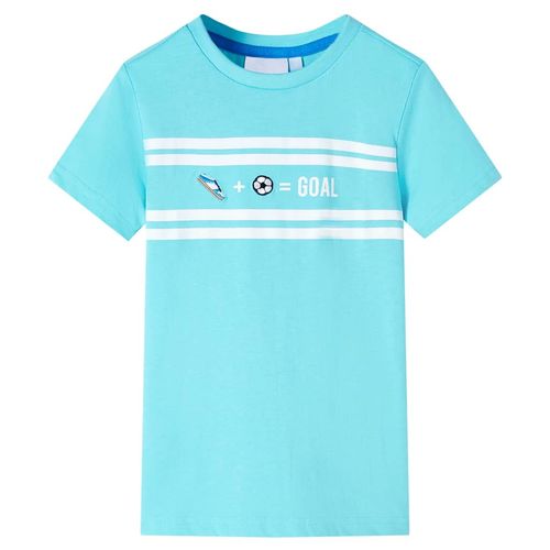 Kids’ T-shirt Dark Orange 92 - aqua / 116 (5-6y)