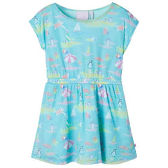Kids’ Dress Light Aqua 92