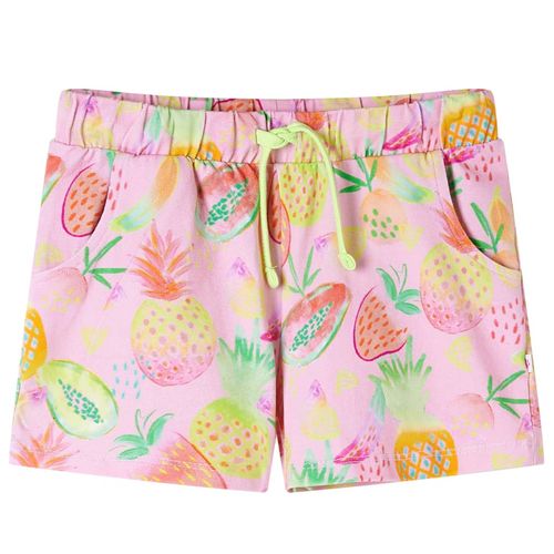 Kids’ Shorts with Drawstring Soft Pink 92 - 140 (9-10y)