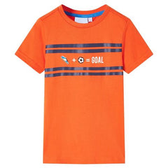 Kids’ T-shirt Dark Orange 92
