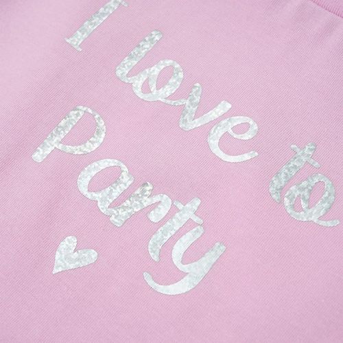 Kids’ T-shirt with Ruffle Sleeves White 92