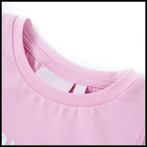 Kids’ T-shirt with Ruffle Sleeves White 92