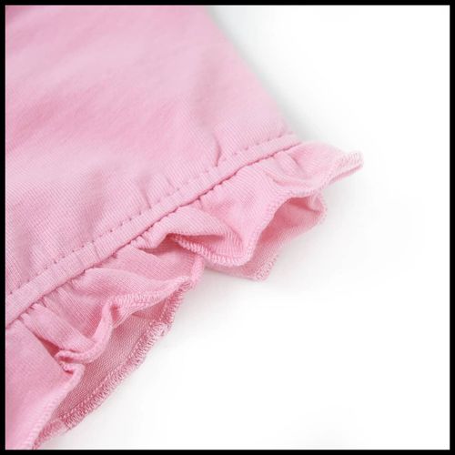 Kids’ T-shirt with Short Sleeves Bright Pink 92