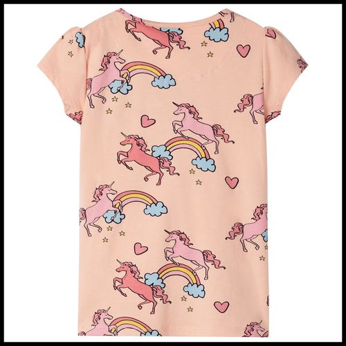 Kids’ Pyjamas with Short Sleeves Light Orange 92