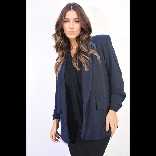 Oversized Glitter Blazer Jacket