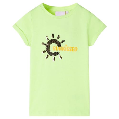 Kids’ T-shirt Neon Yellow 92