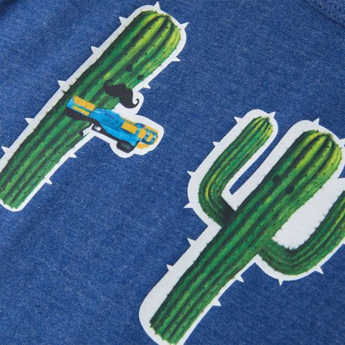 Kids’ Tank Top Dark Blue Melange 92