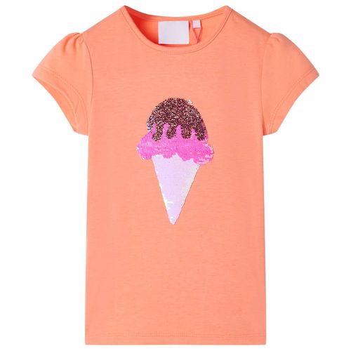 Kids’ T-shirt Neon Yellow 92 - orange / 116 (5-6y)