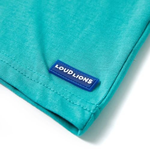 Kids’ T-shirt with Short Sleeves Dark Mint 92