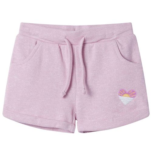 Kids’ Shorts with Drawstring Mixed Light Pink 92 - lila / 104 (3-4y)