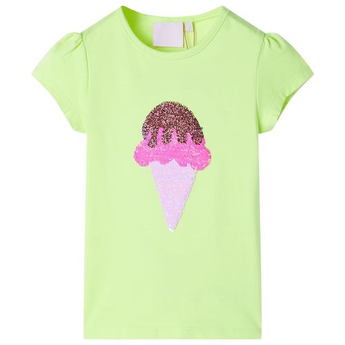 Kids’ T-shirt Neon Yellow 92 - yellow / 92 (1.5-2y)