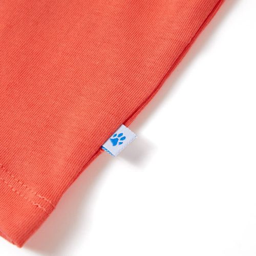 Kids’ T-shirt with Short Sleeves Light Red 92