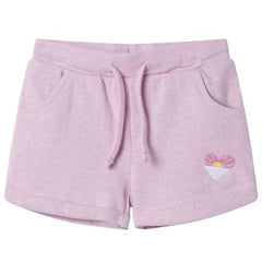 Kids’ Shorts with Drawstring Mixed Light Pink 92