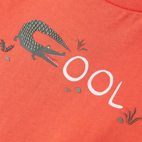 Kids’ T-shirt with Short Sleeves Light Red 92