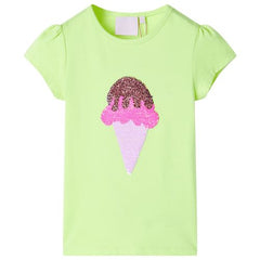 Kids’ T-shirt Neon Yellow 92