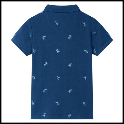 Kids’ Polo Shirt Dark Blue 92
