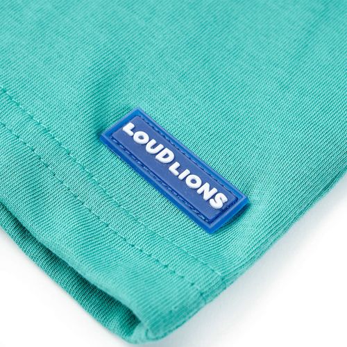 Kids’ T-shirt with Short Sleeves Dark Mint 92