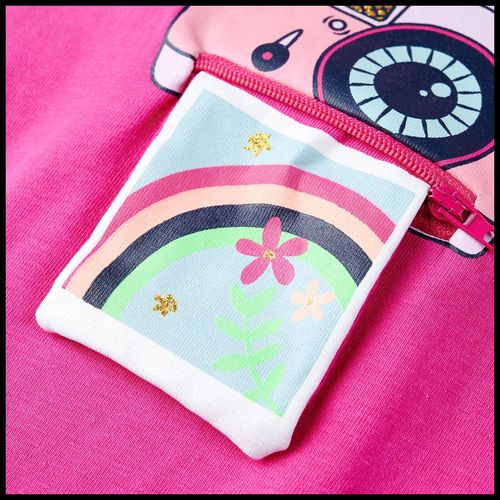 Kids’ T-shirt Dark Pink 92