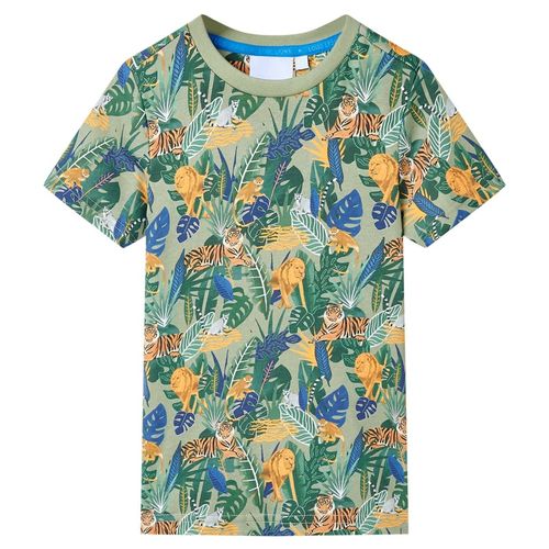 Kids’ T-shirt with Short Sleeves Multicolour 92 - 116 (5-6y)