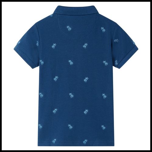 Kids’ Polo Shirt Dark Blue 92