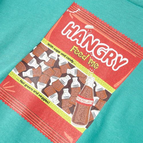 Kids’ T-shirt with Short Sleeves Dark Mint 92