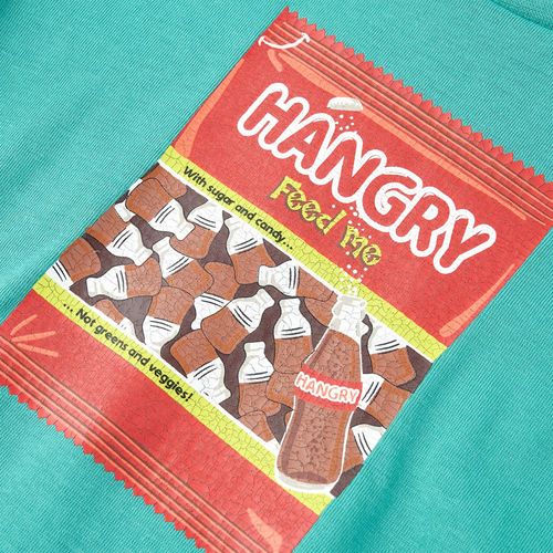 Kids’ T-shirt with Short Sleeves Dark Mint 92