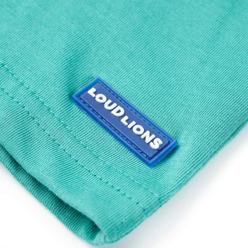 Kids’ T-shirt with Short Sleeves Dark Mint 92