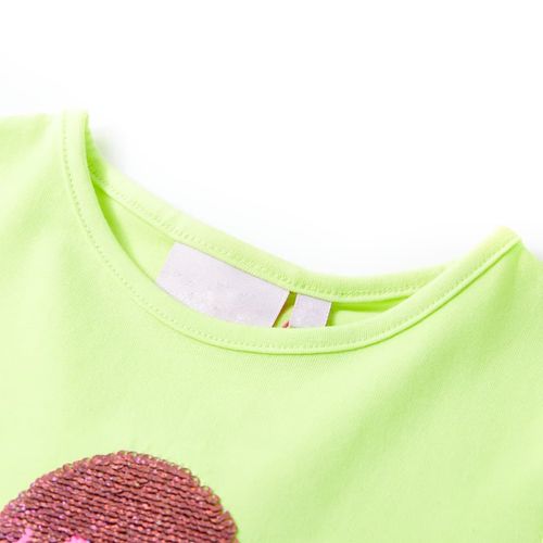 Kids’ T-shirt Neon Yellow 92